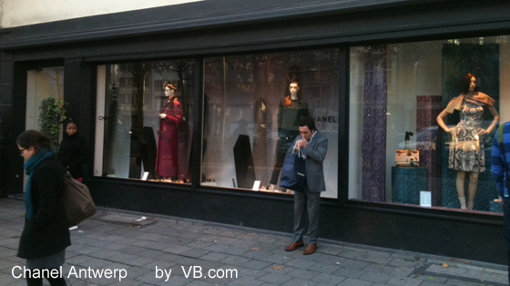Chanel Store Antwerp at SN3