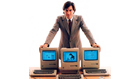 Steve Jobs presenting Macinthosh in 1984