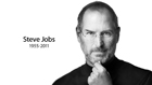 Steve Jobs on Apple homepage