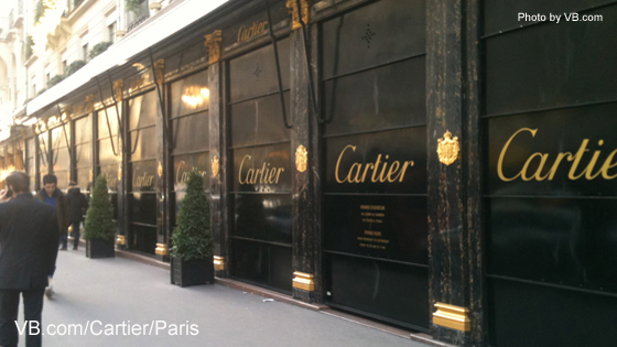 Cartier main Paris by VB.com