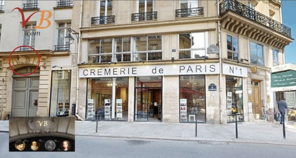 Façade de la Cremerie de Paris N°1 - Pop Up Museum