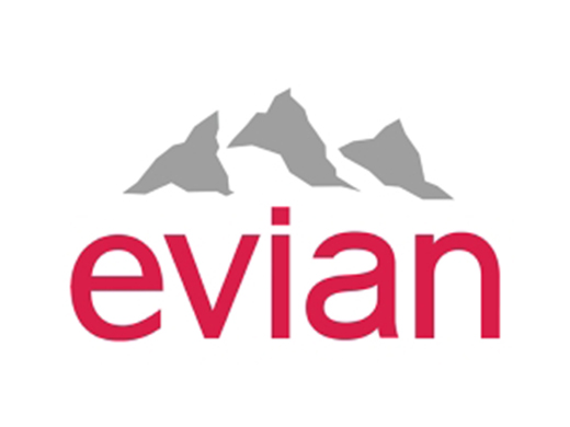 Logo Evian Logo Evian